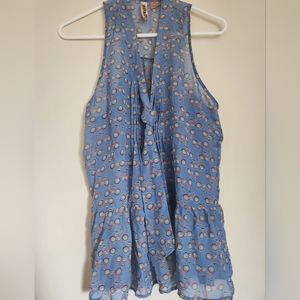 Bicycle Button Down Top